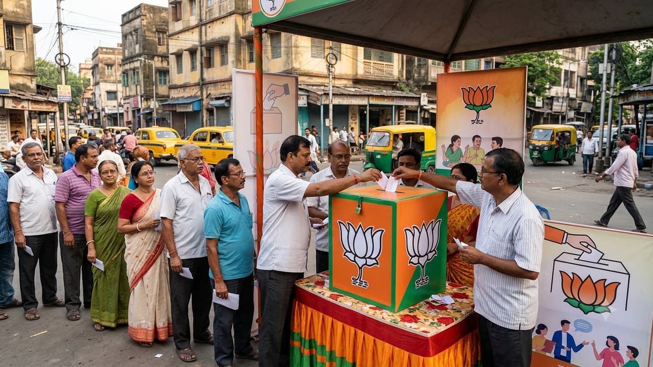 কলকাতা পুরভোটে প্রার্থী বাছাইয়ে ড্রপবক্স বসাচ্ছে বিজেপি