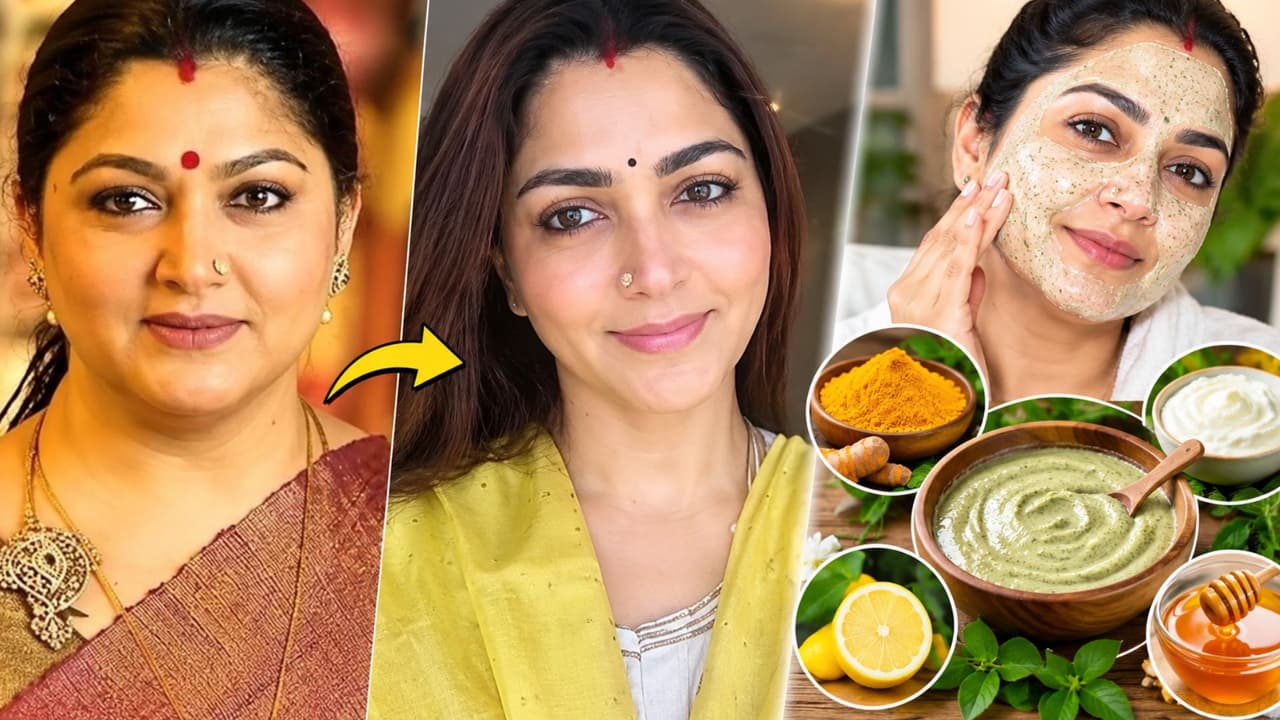 Beauty: 38 ಕೆ.ಜಿ. ತೂಕ ಇಳಿಸಿಕೊಂಡ ಖುಷ್ಬೂ ಸುಂದರ್ ಸೌಂದರ್ಯದ ರಹಸ್ಯ ಬಯಲು; ಪ್ರತಿದಿನ ಮುಖಕ್ಕೆ ಹಚ್ಚುವುದೇನು?