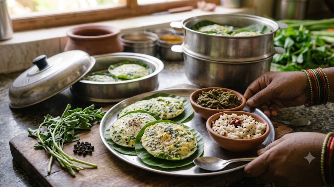 அரிசி, உளுந்து மாவு இல்லாமல் முட்டை கீரை இட்லி: 10 நிமிடத்தில் சத்தான காலை உணவு