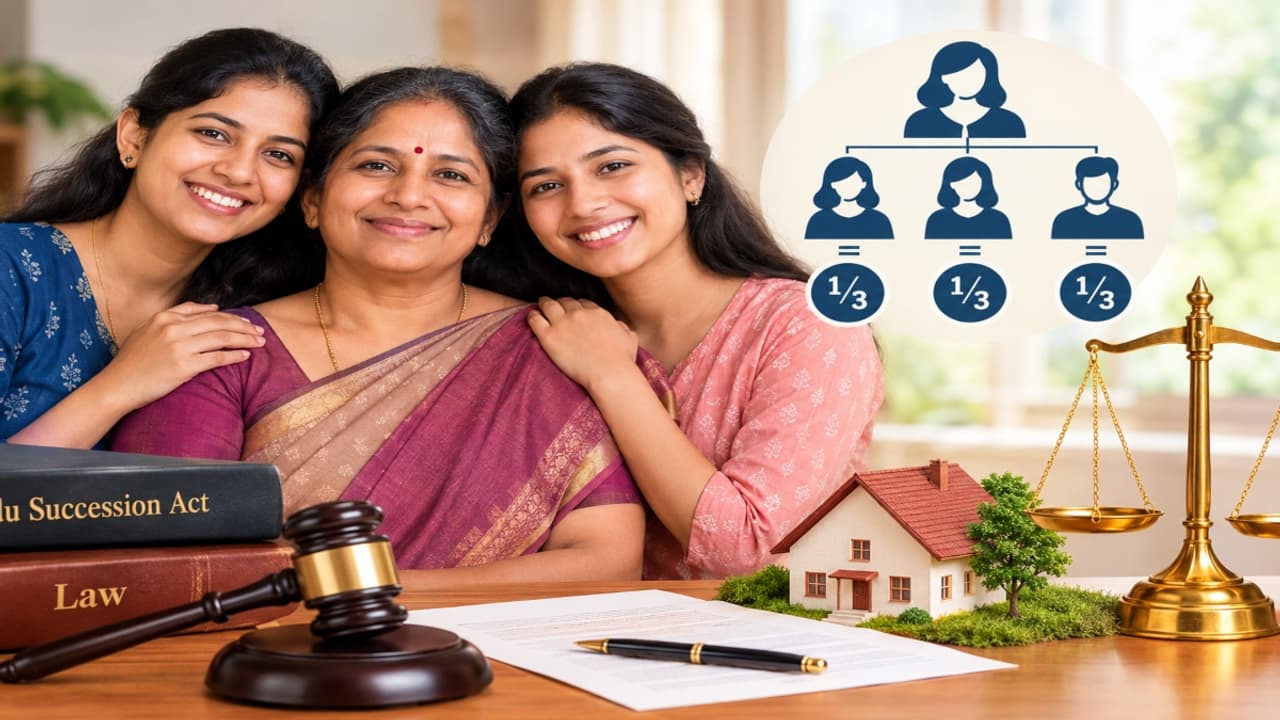 தாயின் சொத்தில் திருமணமான மகள்களுக்கும் சம பங்கு உண்டு