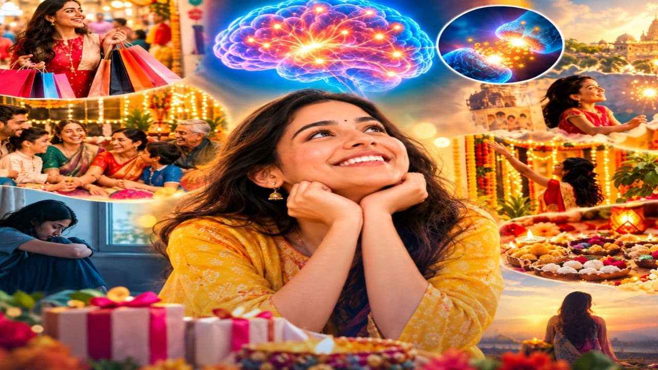 सण जवळ आल्यावर आनंद का होतो? मेंदूचं विज्ञान समजून घ्या