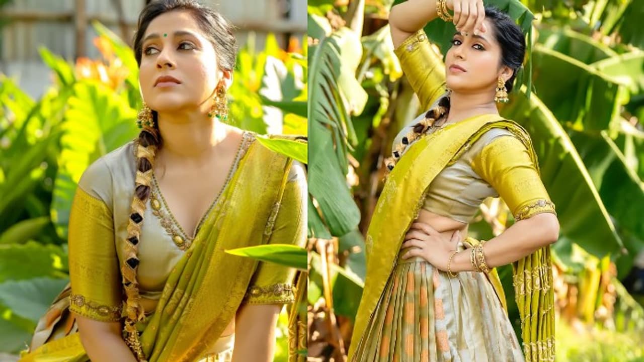రష్మి గౌతమ్ నవరాత్రి స్పెషల్ ఫొటోషూట్