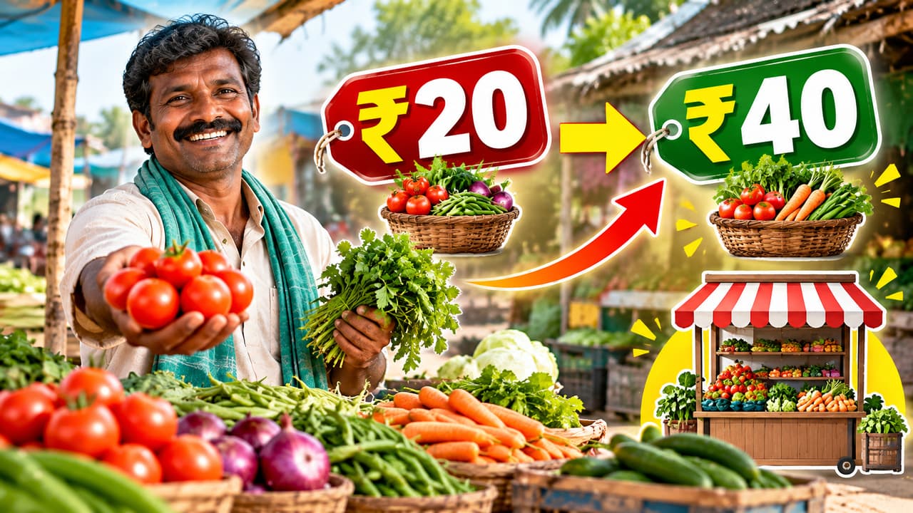 குறைந்த முதலீட்டில் காய்கறி கடை: லாப வாய்ப்புகள்