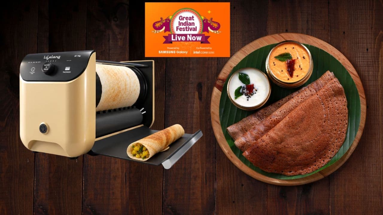 Food: ಇನ್ಮುಂದೆ ಮನೆಯಲ್ಲೇ ಹೋಟೆಲ್ ಸ್ಟೈಲ್ ದೋಸೆ! ಅಮೆಜಾನ್‌ನಲ್ಲಿ ಅರ್ಧ ಬೆಲೆಗೆ ಸಿಗುತ್ತಿದೆ ದೋಸೆ ಮೇಕಿಂಗ್ ಮೆಷಿನ್!