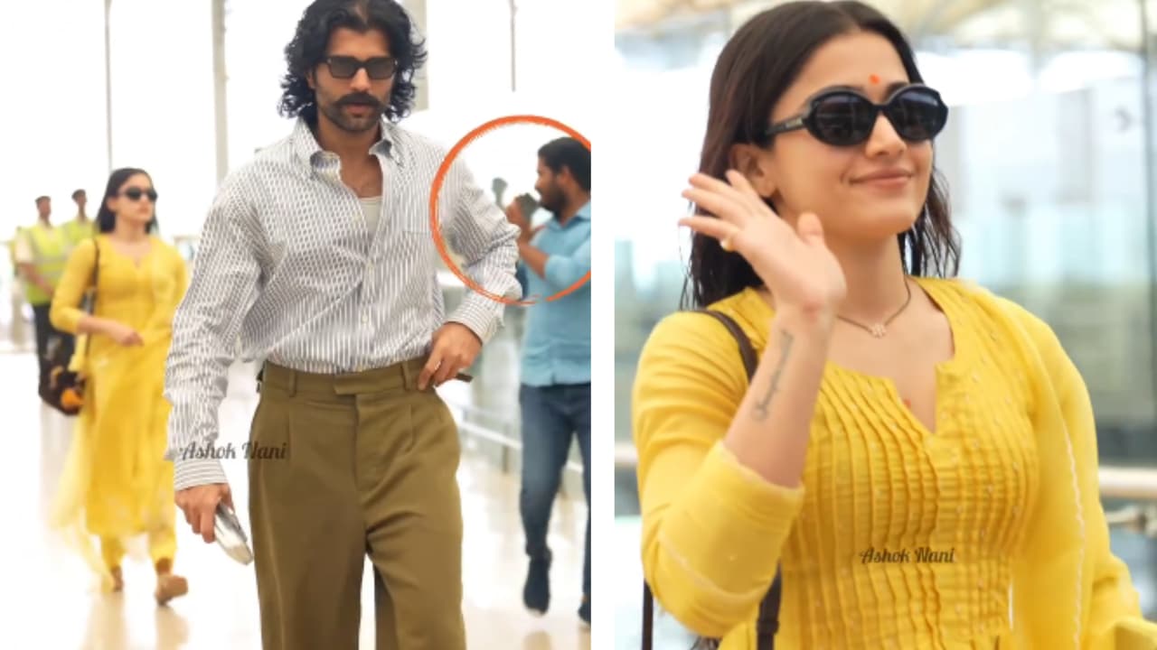 ರಶ್ಮಿಕಾ ಬಳಿ ಬಂದ ಅಭಿಮಾನಿ ಮಾಡಿದ್ದೇನು? 'ಅಣ್ಣ, ಅತ್ತಿಗೆ ಕೈ ಹಿಡ್ಕೊಂಡು ನಡಿ' ಅಂತ ನೆಟ್ಟಿಗರು ಹೇಳಿದ್ದೇಕೆ?