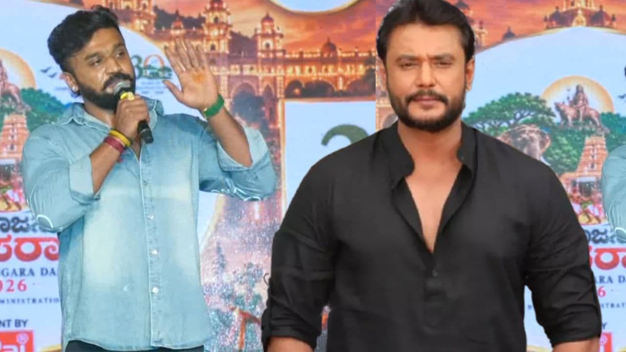 'ಯಾವ ನಾಯಿ-ನರಿಗಳು ಕುತಂತ್ರ ಮಾಡಿದ್ರೂ ಡಿ ಬಾಸ್‌ನ ಏನೂ ಮಾಡೋಕಾಗಲ್ಲ, ಹೊರಗೆ ಬಂದೇ ಬರ್ತಾರೆ': ನಟ ಧನ್ವೀರ್!
