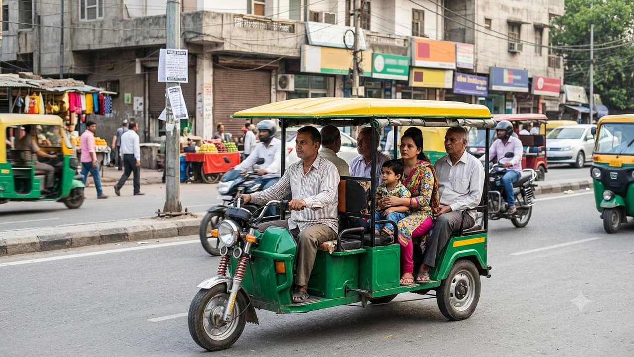 Delhi’s New E-Rickshaw Rules: 4 Passengers Only, 25 Kmph Speed Limit and More
