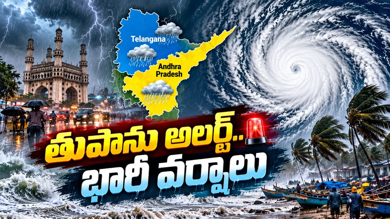 ఏపీ, తెలంగాణలో రానున్న మూడు రోజులు భారీ వర్షాలు