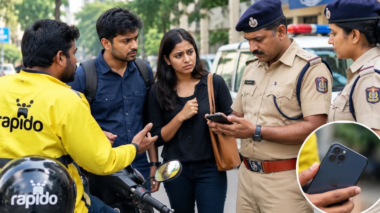 Rapido driver demanded ₹3,000 for lost phone; Chikkajala police intervened to help