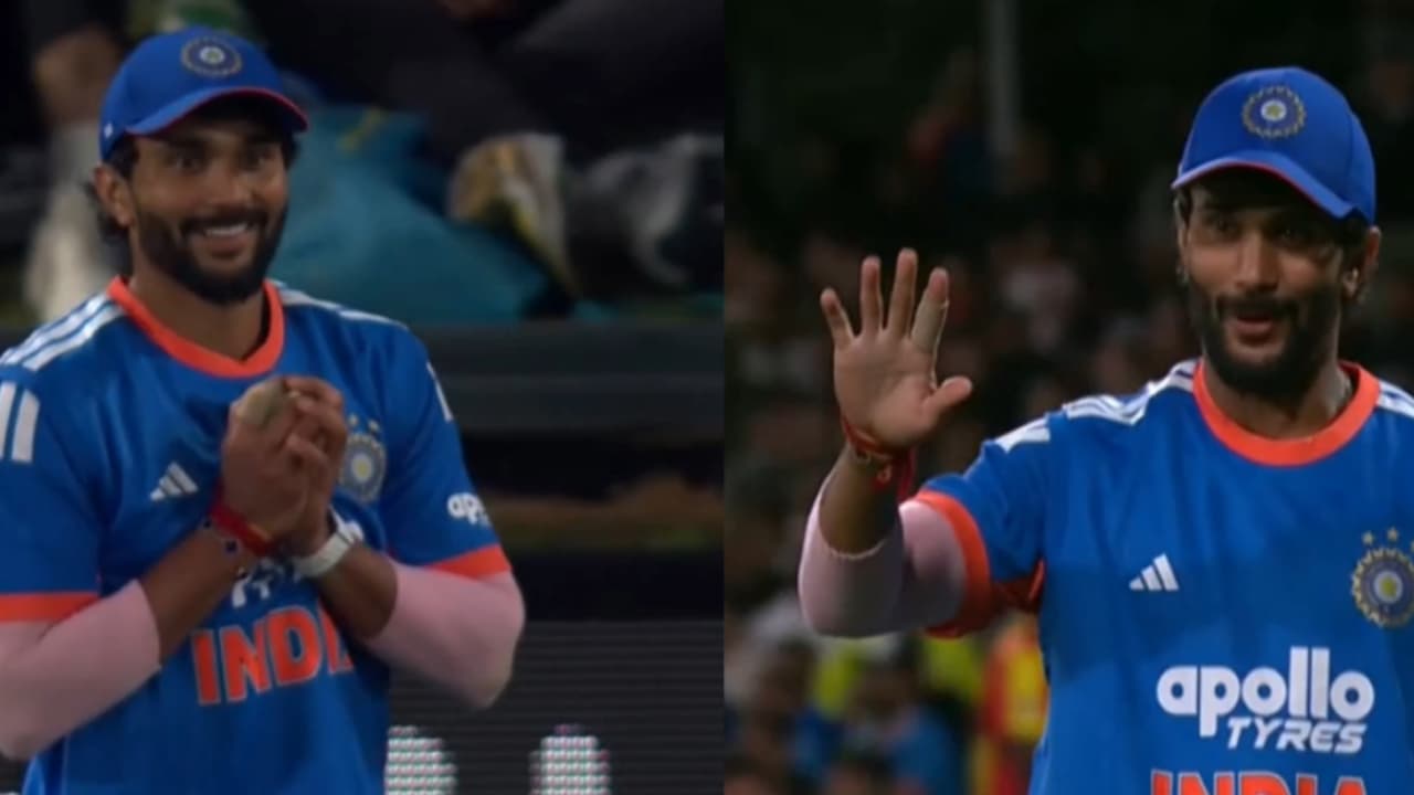 Nitish Kumer Reddy NZ vs IND, 1st T20I: Nitish Kumar Reddy's Premature Celebration ...