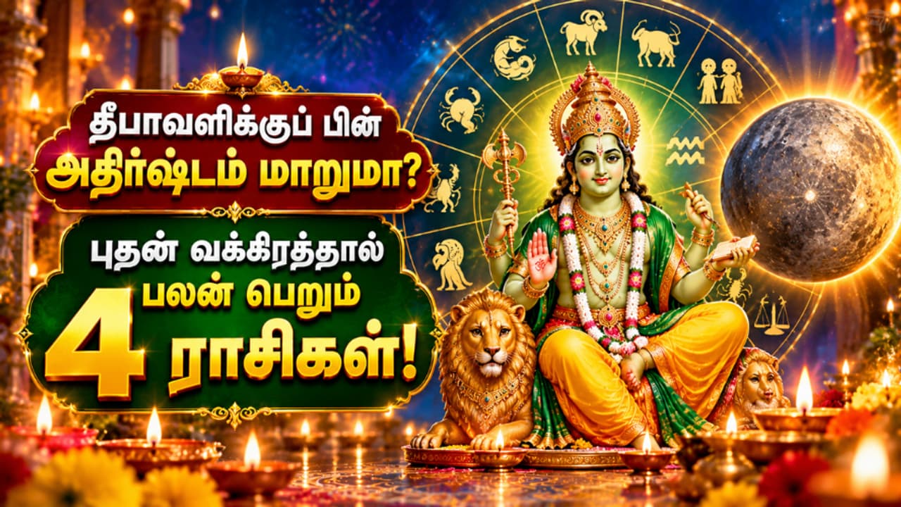 Mercury Retrograde 2026: வெற்றி மட்டுமே இனி உண்டு! புதன் வக்கிரத்தால் சாதகமான மாற்றம் பெறும் 4 ராசிகள்