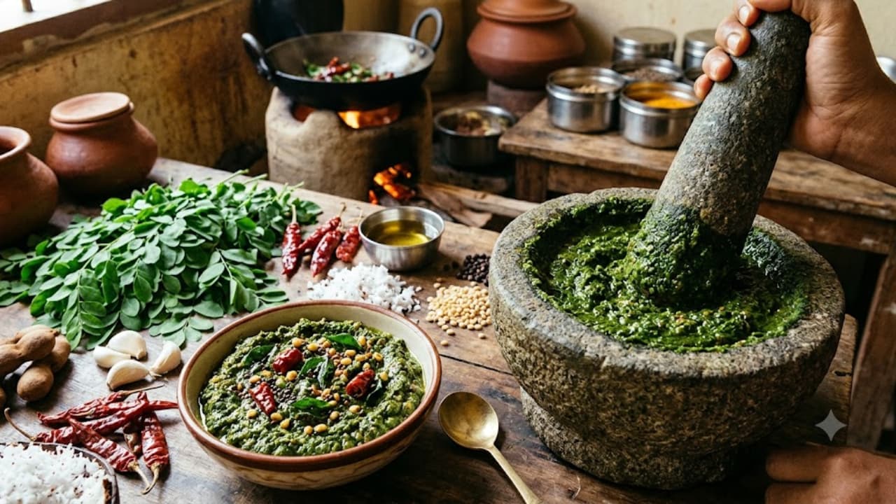 Murungai Keerai Thuvaiyal :சத்தும் சுவையும் ஒரே துவையலில்..மணக்க மணக்க முருங்கைக்கீரை துவையல் செய்வது எப்படி?