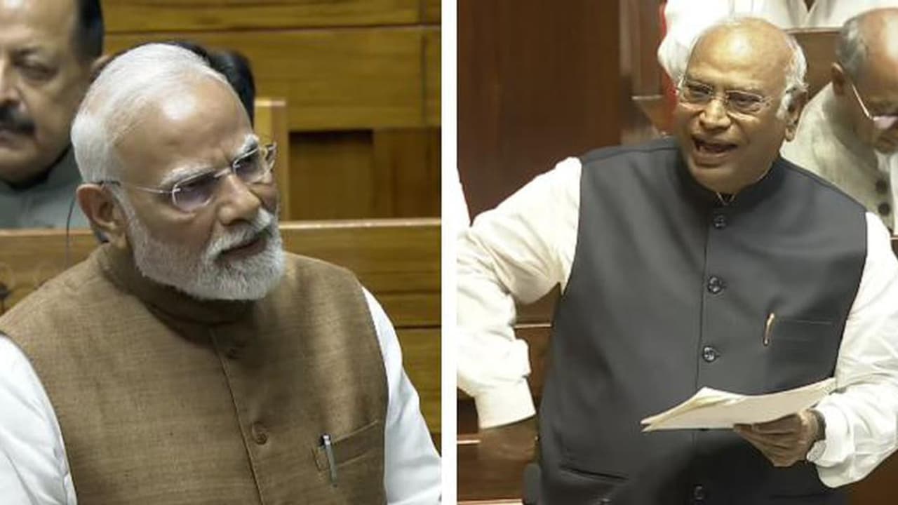മോദിയുടെ പിതാവിനെ കുറിച്ചുള്ള ഖാർഗെയുടെ വിവാദ പരാമർശത്തിൽ പൊലീസിൽ പരാതി; കടുത്ത പ്രതിഷേധവുമായി ബിജെപി