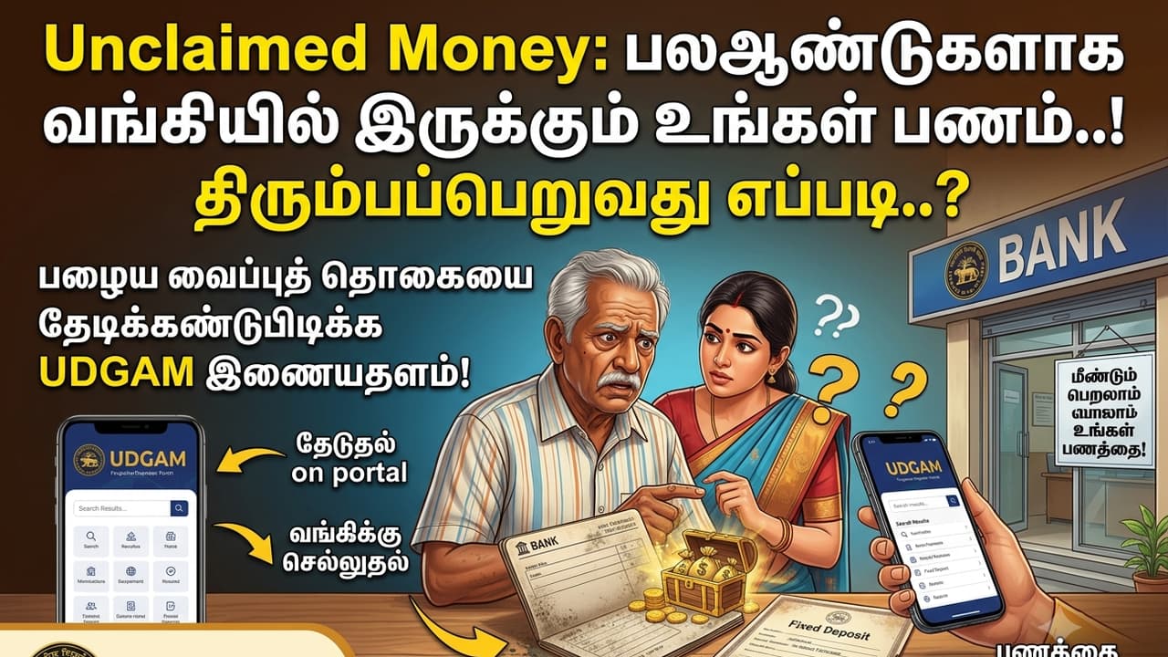 Unclaimed Money: பல ஆண்டுகளாக வங்கியில் இருக்கும் உங்கள் பணம்..! திரும்பப் பெறுவது எப்படி..?