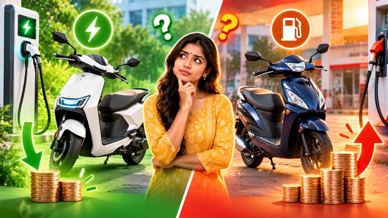 Electric Vs Petrol Scooter: Here's How Much You Can Save Annually By ...