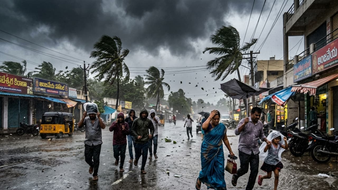 Andhra Pradesh, Telangana Weather LATEST Update: Cyclone Arnab to Hit Andhra Pradesh on October 28