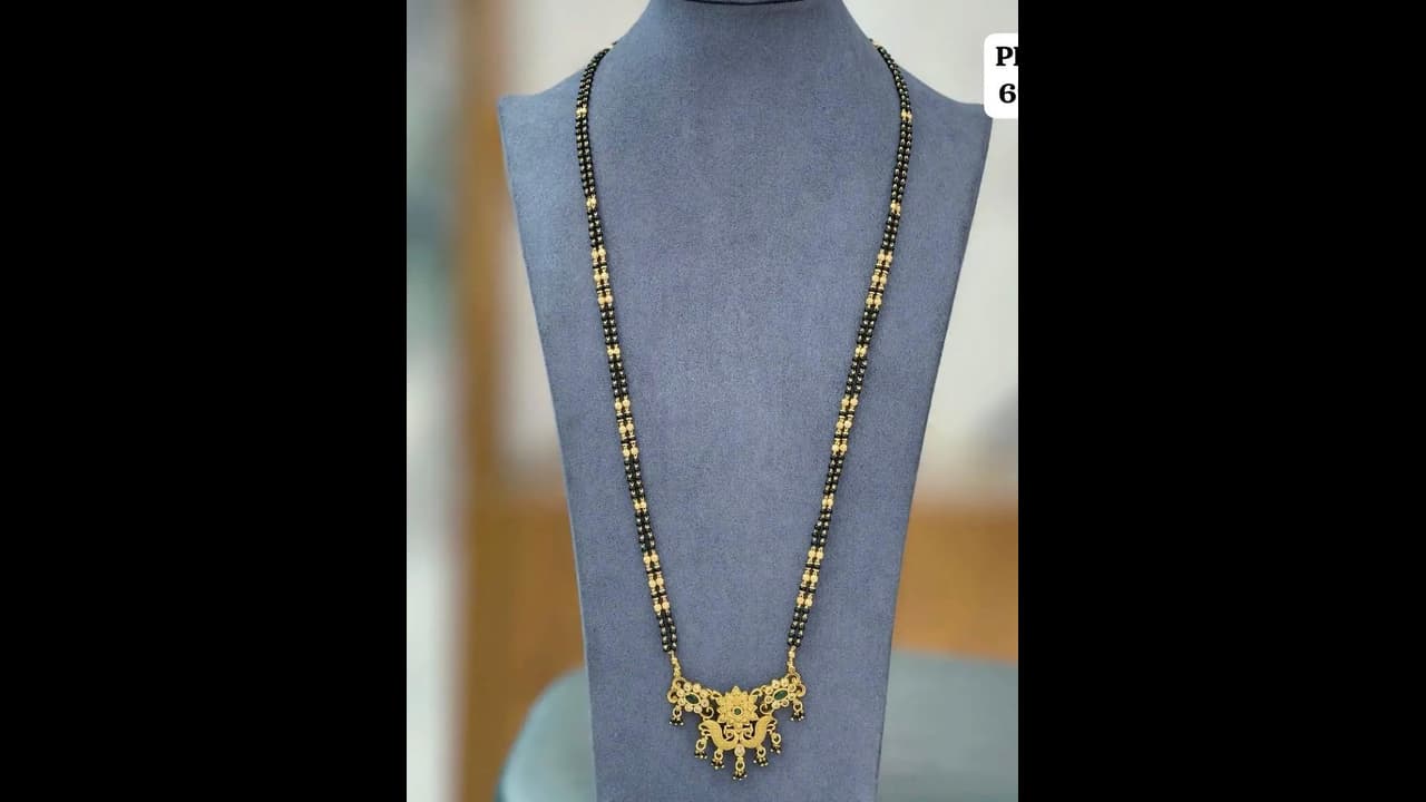 Mangalsutra: ಸೀರೆಗೆ ಮ್ಯಾಚ್ ಆಗುವ ಬ್ಯೂಟಿಫುಲ್ ಲಾಂಗ್ ಮಾಂಗಲ್ಯ ಚೈನ್ ಡಿಸೈನ್ಸ್