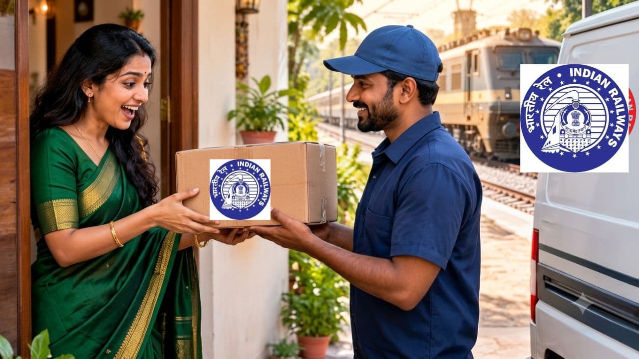 ರೈಲ್ವೆಗೆ ಪಾರ್ಸೆಲ್ ಕಳಿಸೋಕೆ ಇನ್ಮುಂದೆ ಸ್ಟೇಷನ್‌ಗೆ ಹೋಗ್ಬೇಕಿಲ್ಲ! ಮನೆಗೇ ಬರಲಿದೆ ಸೇವೆ!