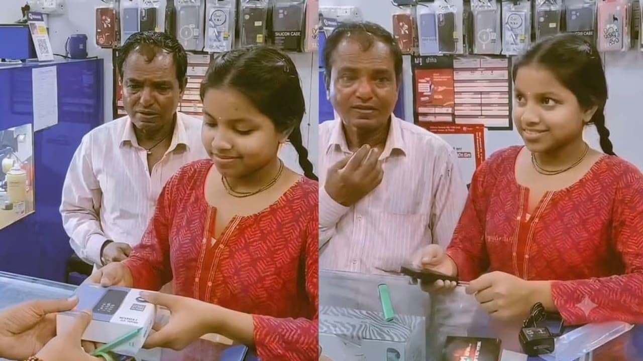 ಮಗಳಿಗೆ ದುಬಾರಿ ಫೋನ್ ಬದಲು ಕೀಪ್ಯಾಡ್ ಮೊಬೈಲ್ ಕೊಡಿಸಿದ ಅಪ್ಪ! ಮಗಳ ಖುಷಿ ಕಂಡು ಭಾವುಕರಾದ ನೆಟ್ಟಿಗರು