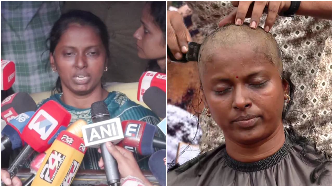 സമരപ്പന്തലിലേക്ക് തിരിച്ചെത്തി വളർമതി, സമരം തുടരുമെന്ന് പ്രഖ്യാപനം
