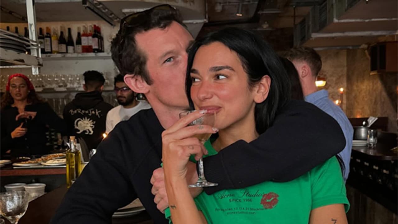Dua Lipa shares cozy moments with boyfriend Callum Turner in