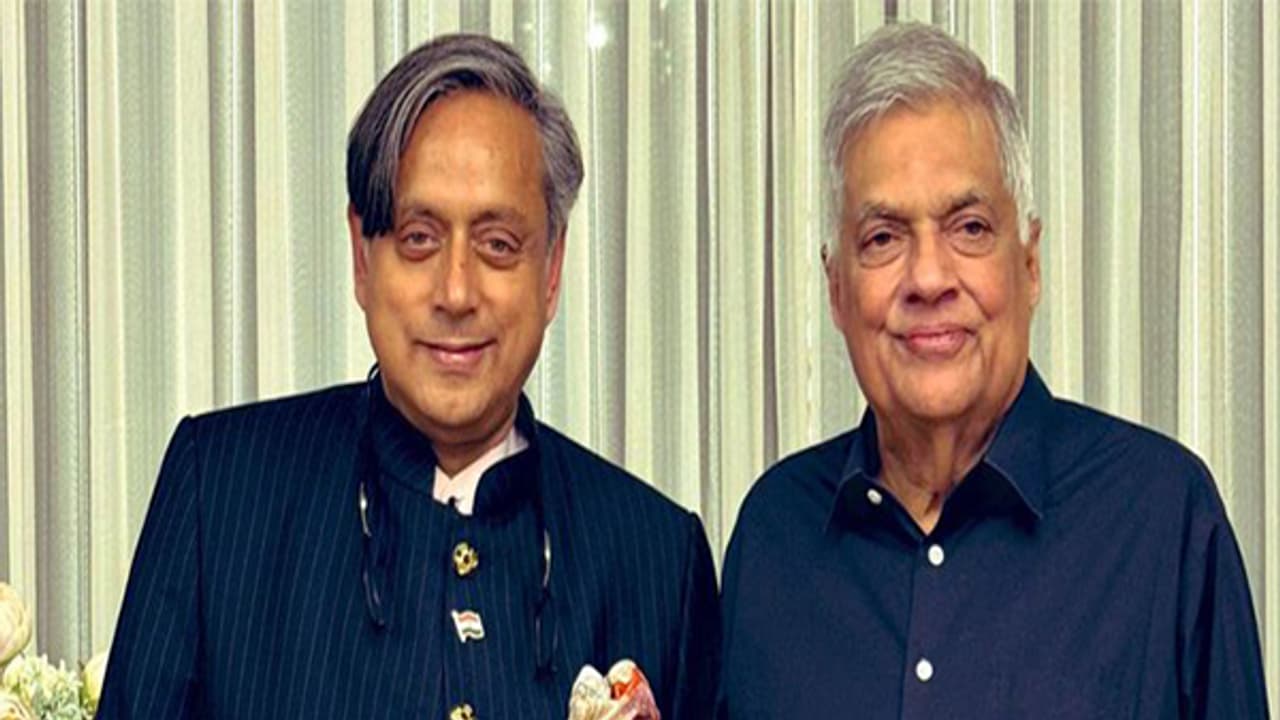 “Politics of Vengeance”: Shashi Tharoor Slams Arrest of Former Sri Lankan President Ranil Wickremesinghe
