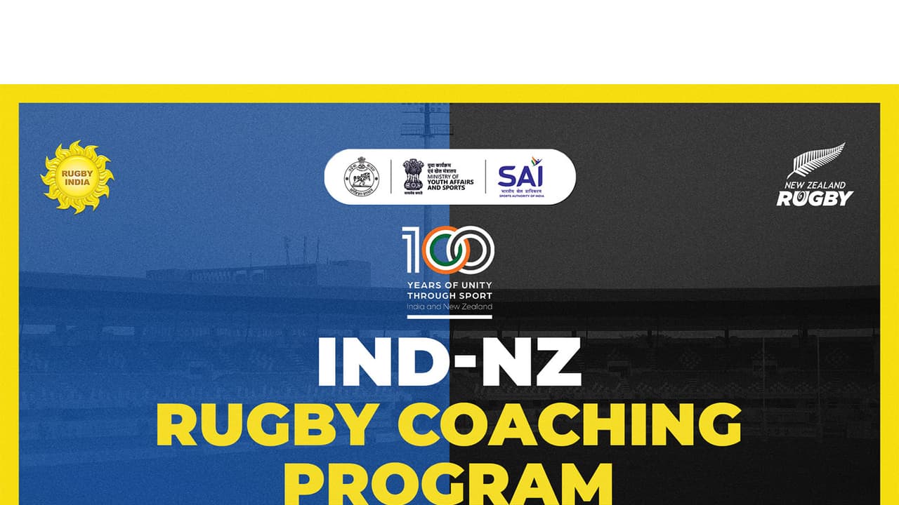 India, New Zealand Rugby launch high-performance coaching programme