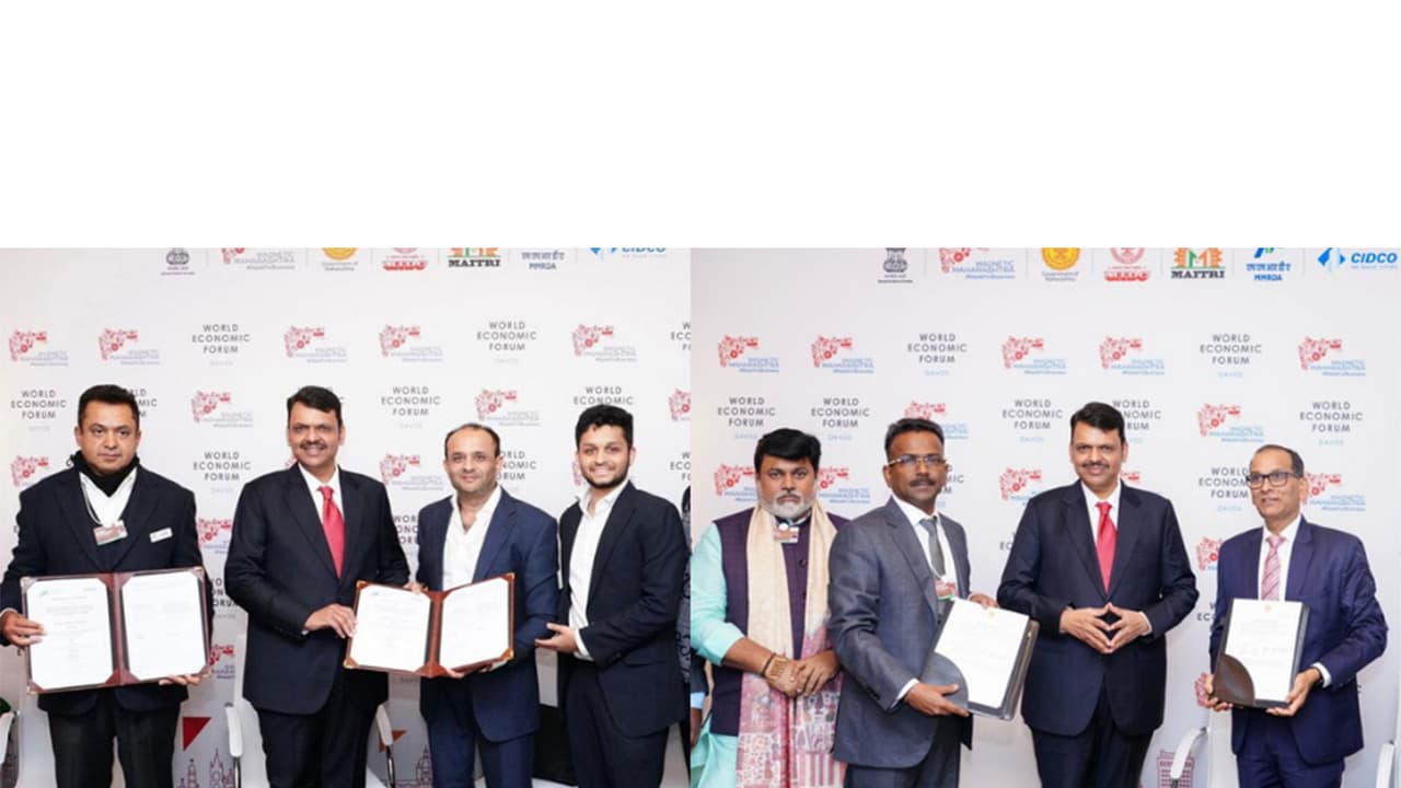 Maharashtra bags multi-billion dollar investment deals at WEF 2026