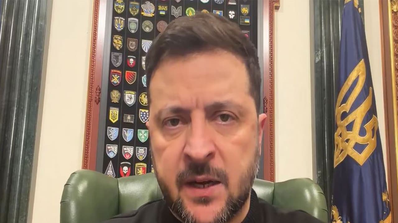 Ukraine's Zelenskyy seeks pressure on Russia after massive air strike