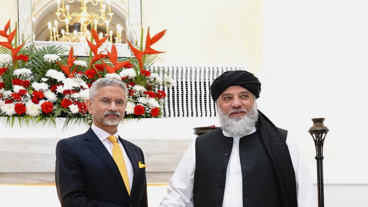 Jaishankar meets Afghan Minister Azizi; discuss trade, connectivity