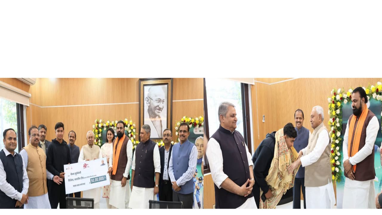 U-19 World Cup hero Vaibhav Sooryavanshi gets Rs 50 lakh from Bihar CM