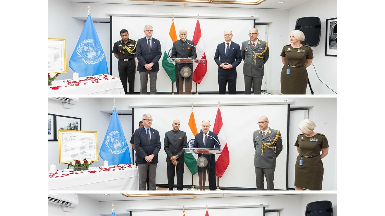 India, Austria co-host UN Peacekeepers' Day; honour fallen heroes