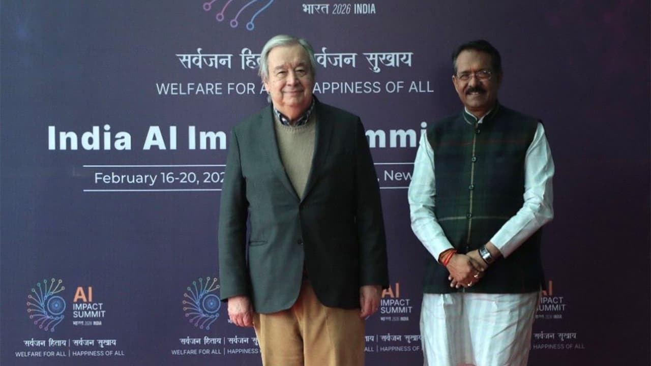 UN chief Guterres in Delhi for India-AI Summit, partnership focus