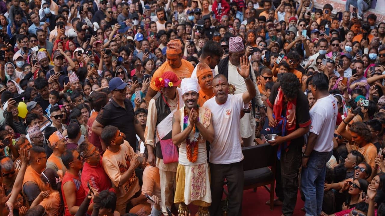 Nepal: Bode's Jibro Chedne Jatra sees man pierce tongue for 4th year