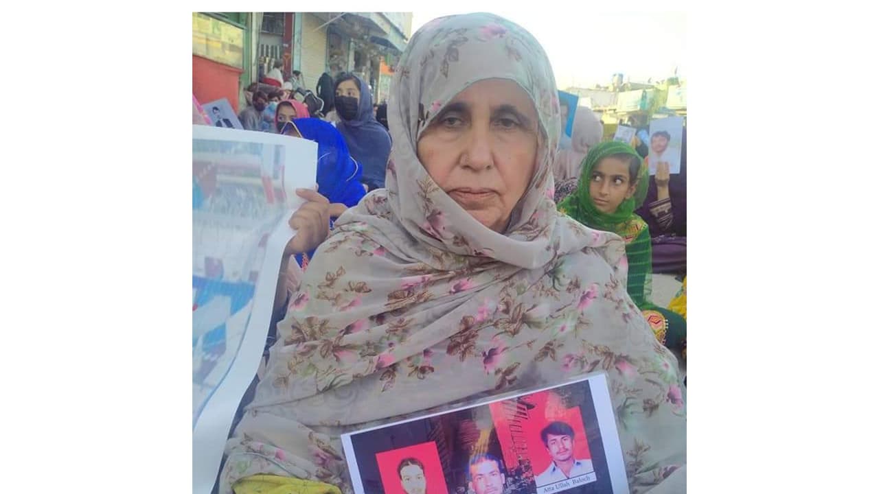 'Her crime is being my mother': Baloch activist slams Pak authorities