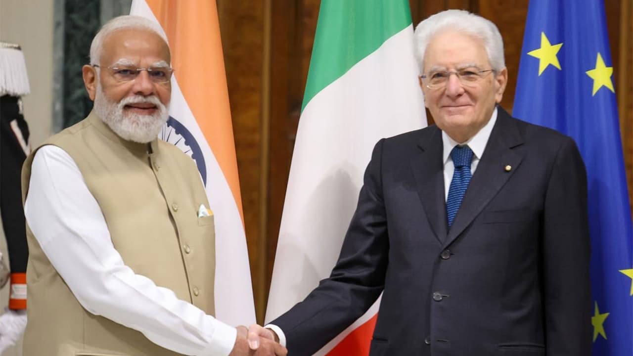 PM Modi, Italian President Mattarella discuss AI, trade, space collab