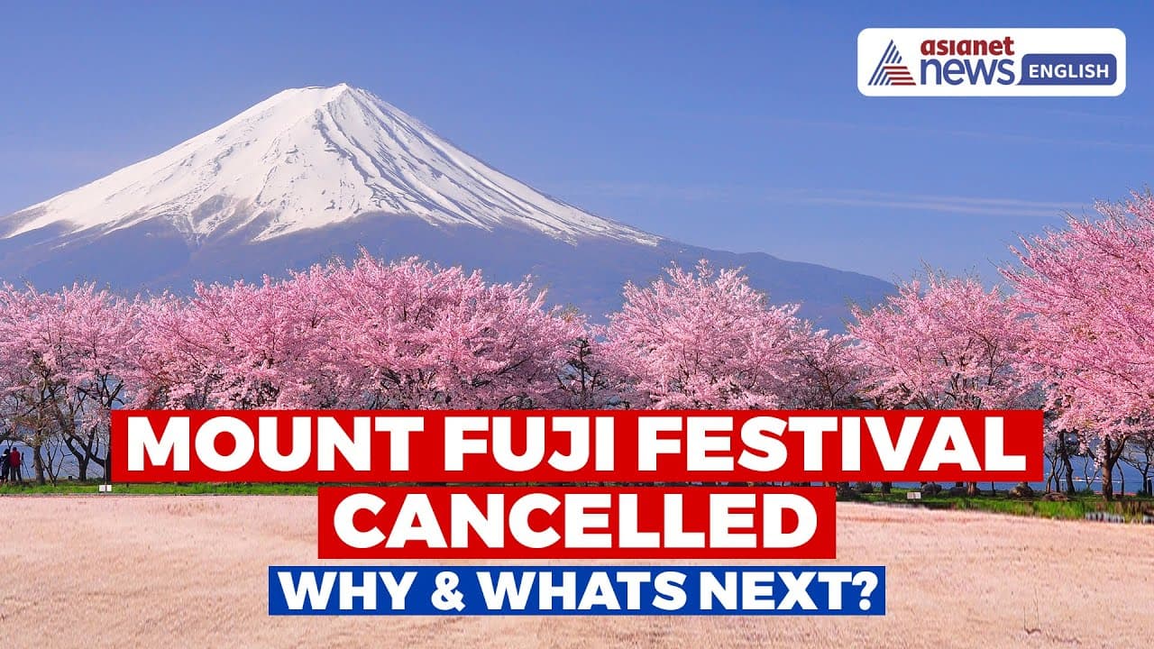 Japan' Famous Mount Fuji Cherry Blossom Festival Gets Cancelled | Why and How Can Tourist Visit?