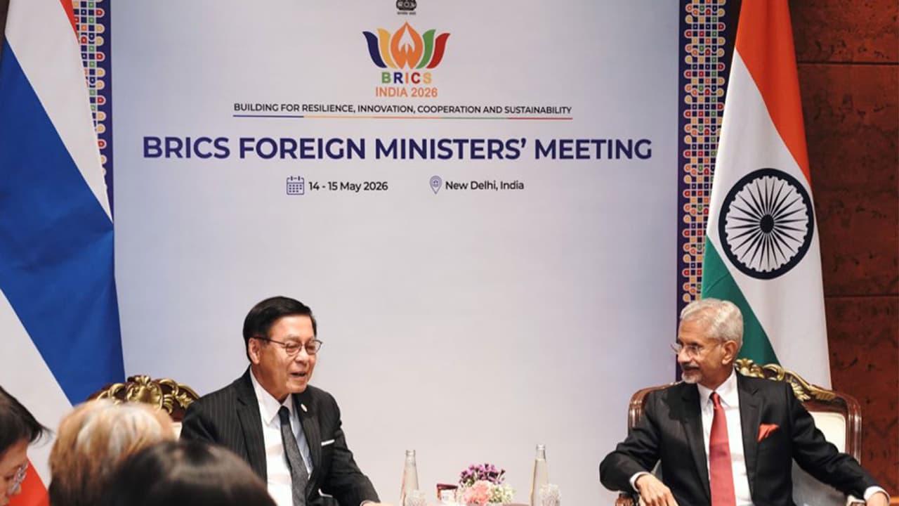 Jaishankar holds talks with Thai, Egyptian FMs on BRICS sidelines