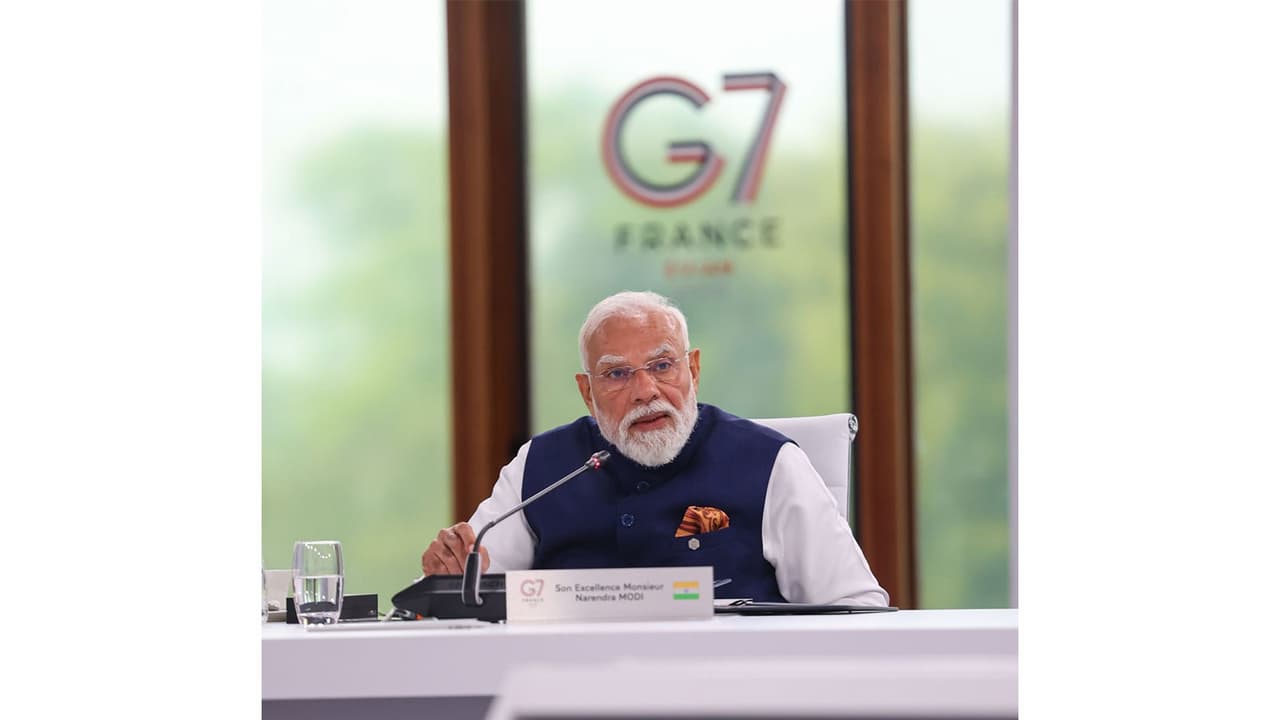 G7 Summit: PM Modi calls for trust-based partnerships, global unity