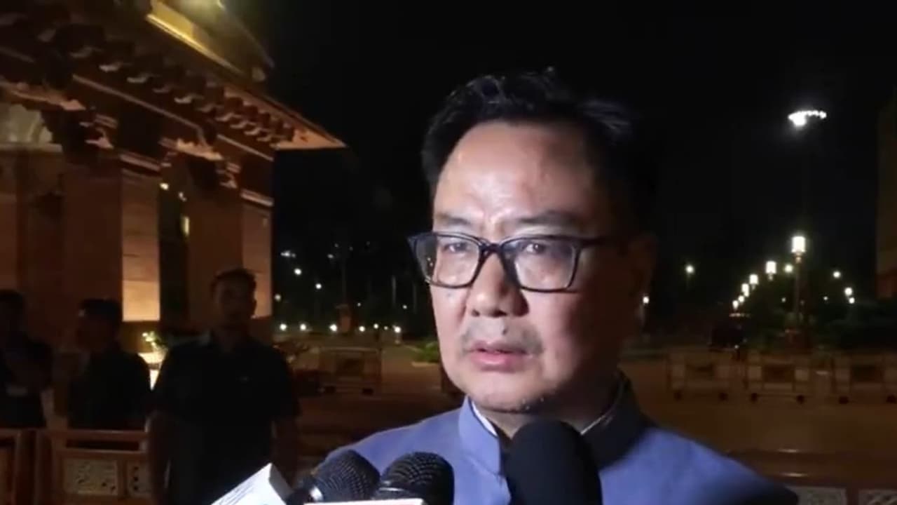 परीक्षा बिल पर विपक्ष के रुख से नाराज रिजिजू, कहा- मुद्दे का राजनीतिकरण किया