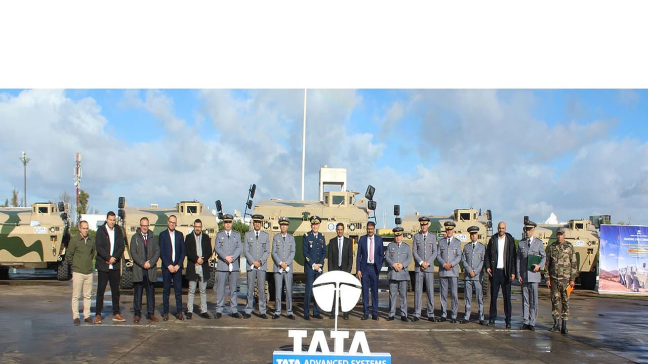 Tata delivers first batch of WhAP 8x8 armoured vehicles to Morocco