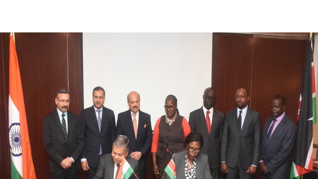 India-Kenya strengthen economic partnership with new customs agreement