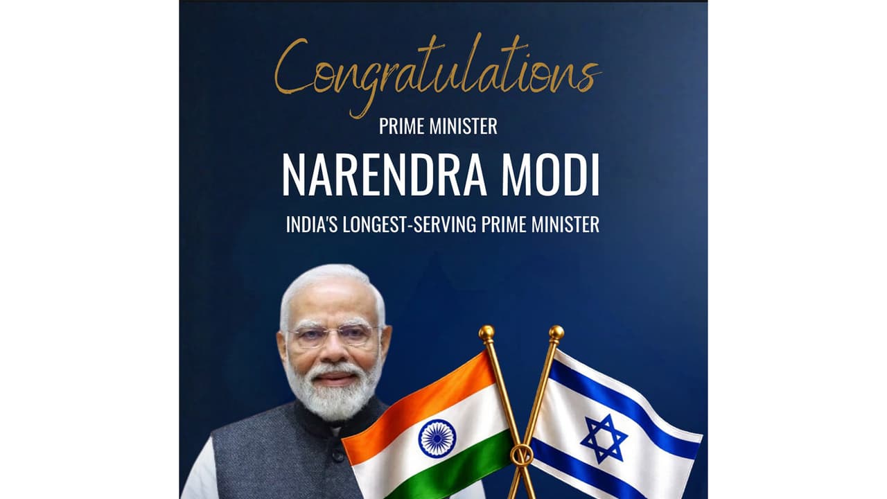 Israel, global leaders hail PM Modi as India's longest-serving PM