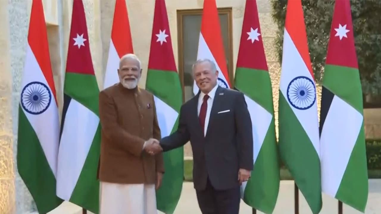 PM Modi, Jordan King Abdullah II discuss peace, counter-terrorism