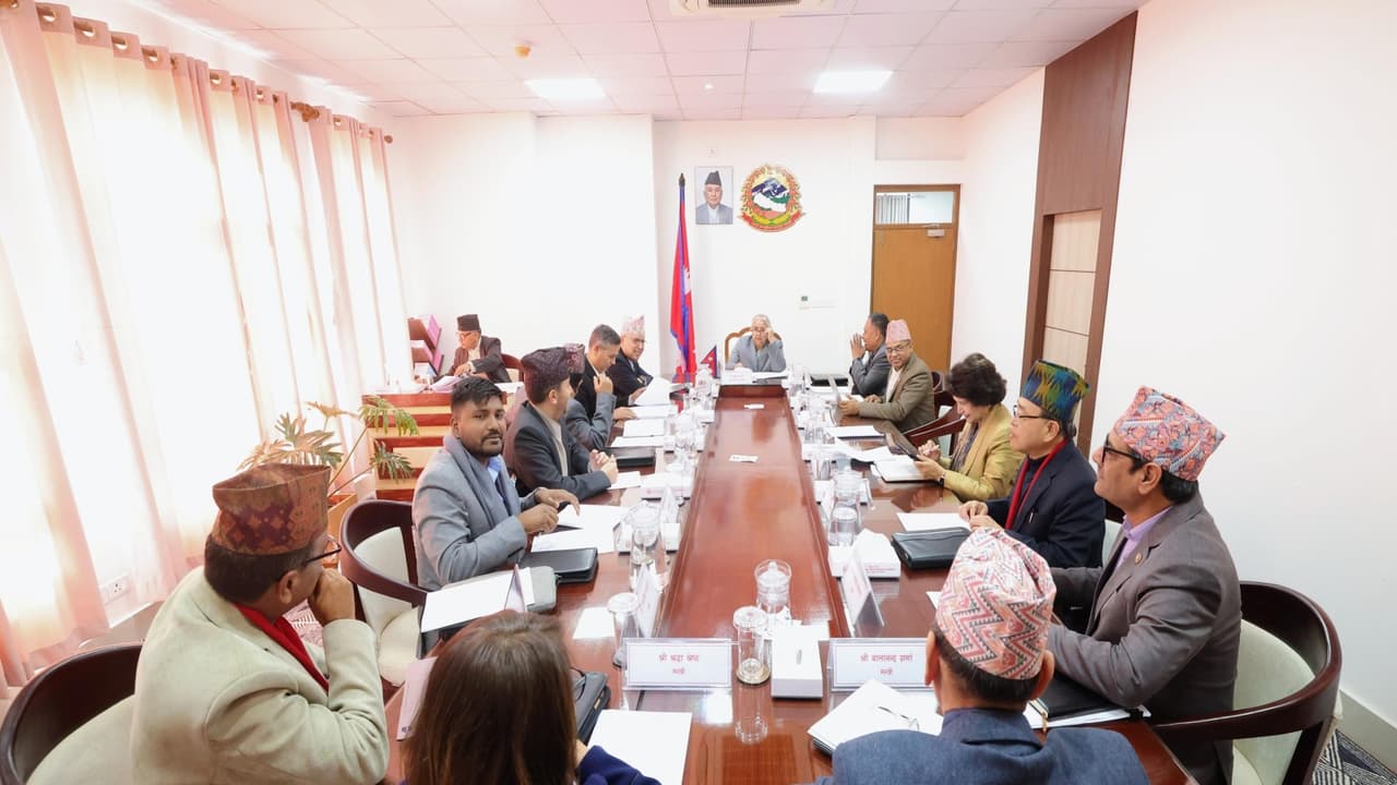 Nepal interim PM orders three ministers to resign ahead of elections