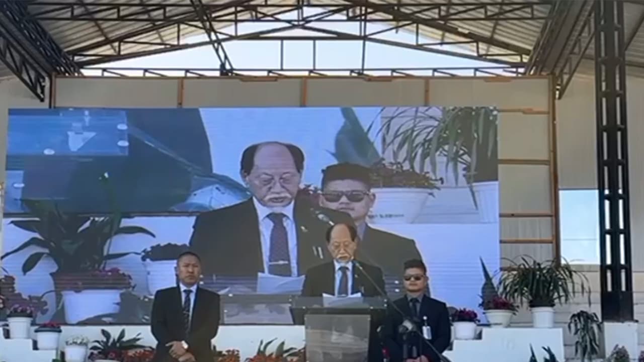 Nagaland CM at Lui-Ngai-Ni fest urges Naga political settlement