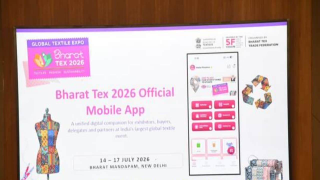 Bharat Tex 2026: Ministry of Textiles launches official event app
