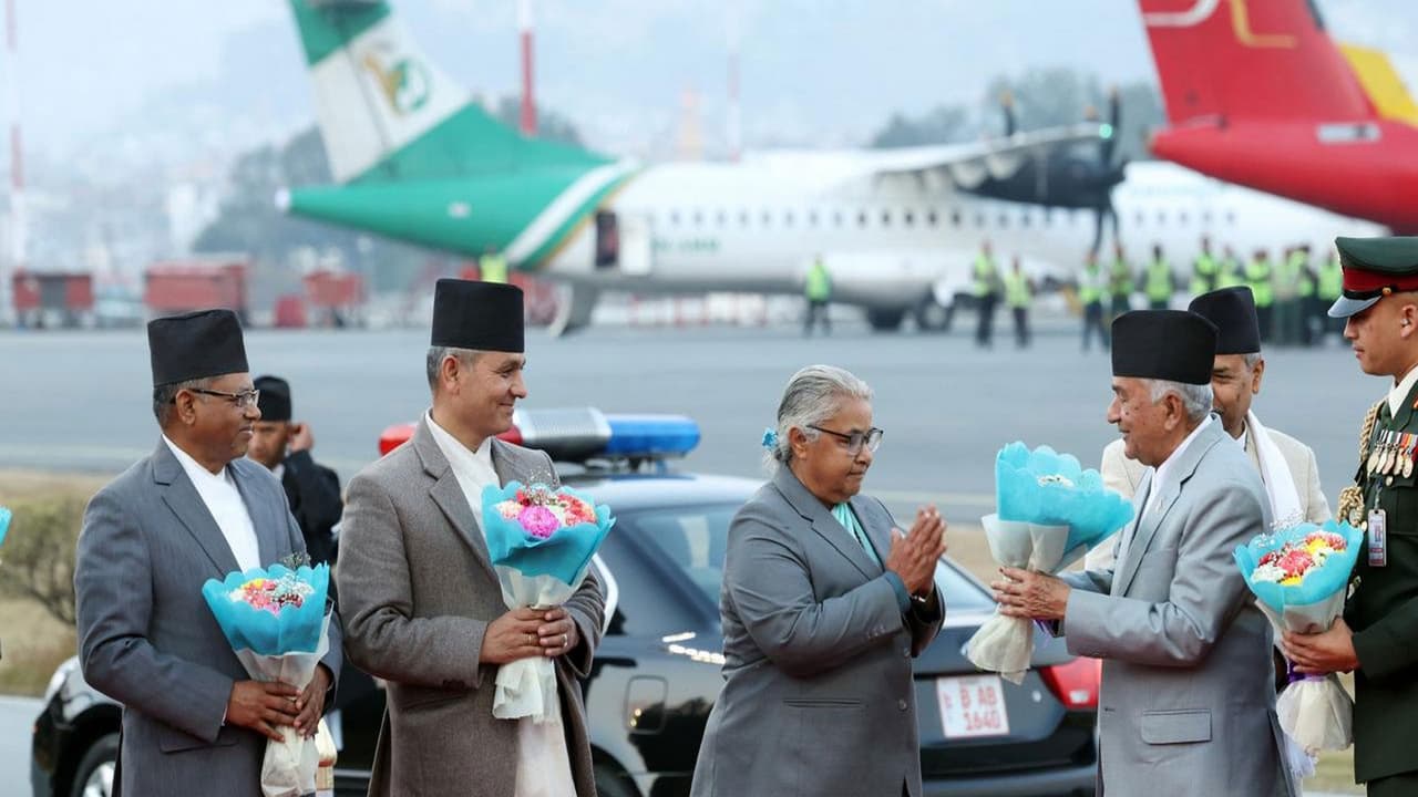 Nepal President returns from Japan after celebrating 70 yrs of ties