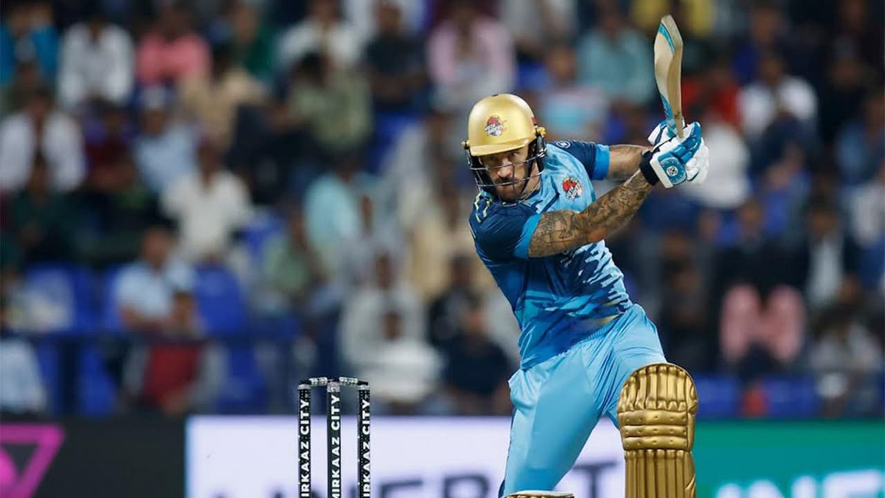 Abu Dhabi T10: Faf Du Plessis on Vista Riders' success and momentum