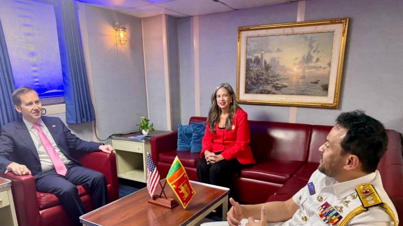 US, Sri Lanka Deepen Maritime Security Ties with New Vessel Transfer